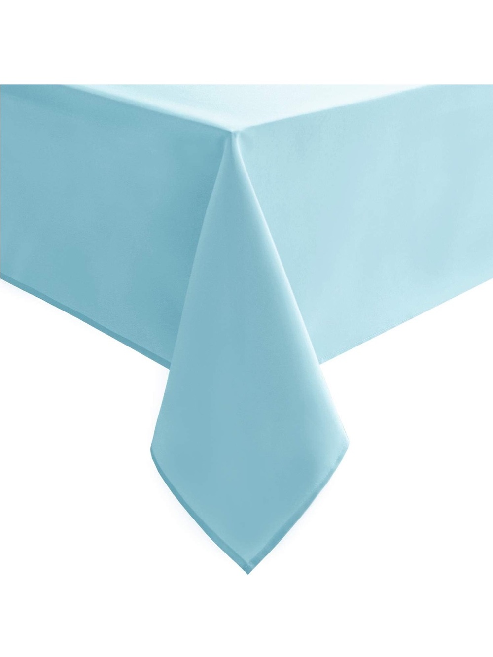 NEW Waterproof Tablecloth- Washable. Indoor and Outdoor Use, Sky Blue, 70”x90”